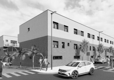 24 viviendas unifamiliares en Plasencia